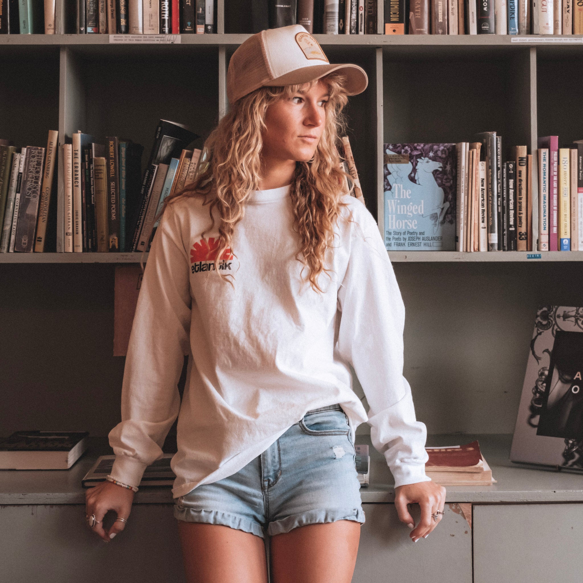 Vintage Longboard Hat Tan