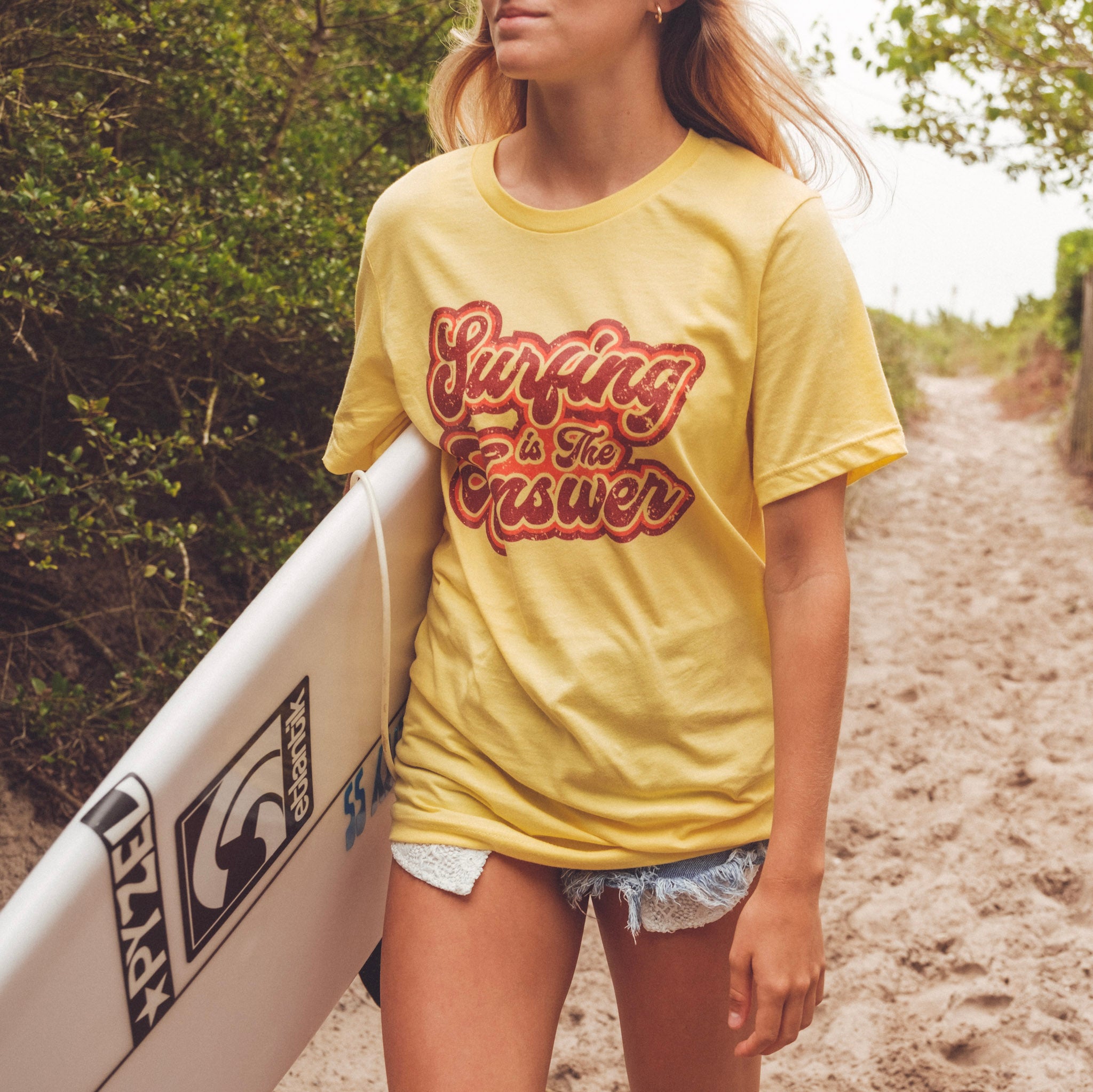 Surfing Is The Answer T-Shirt