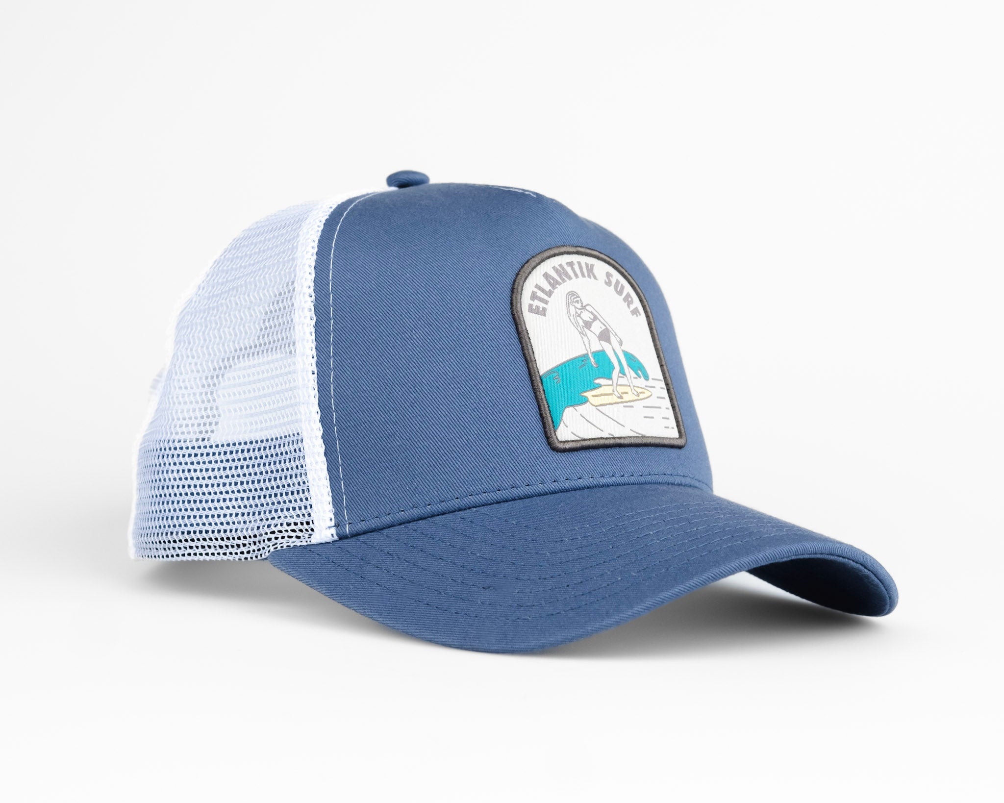 Vintage Longboard Hat Blue