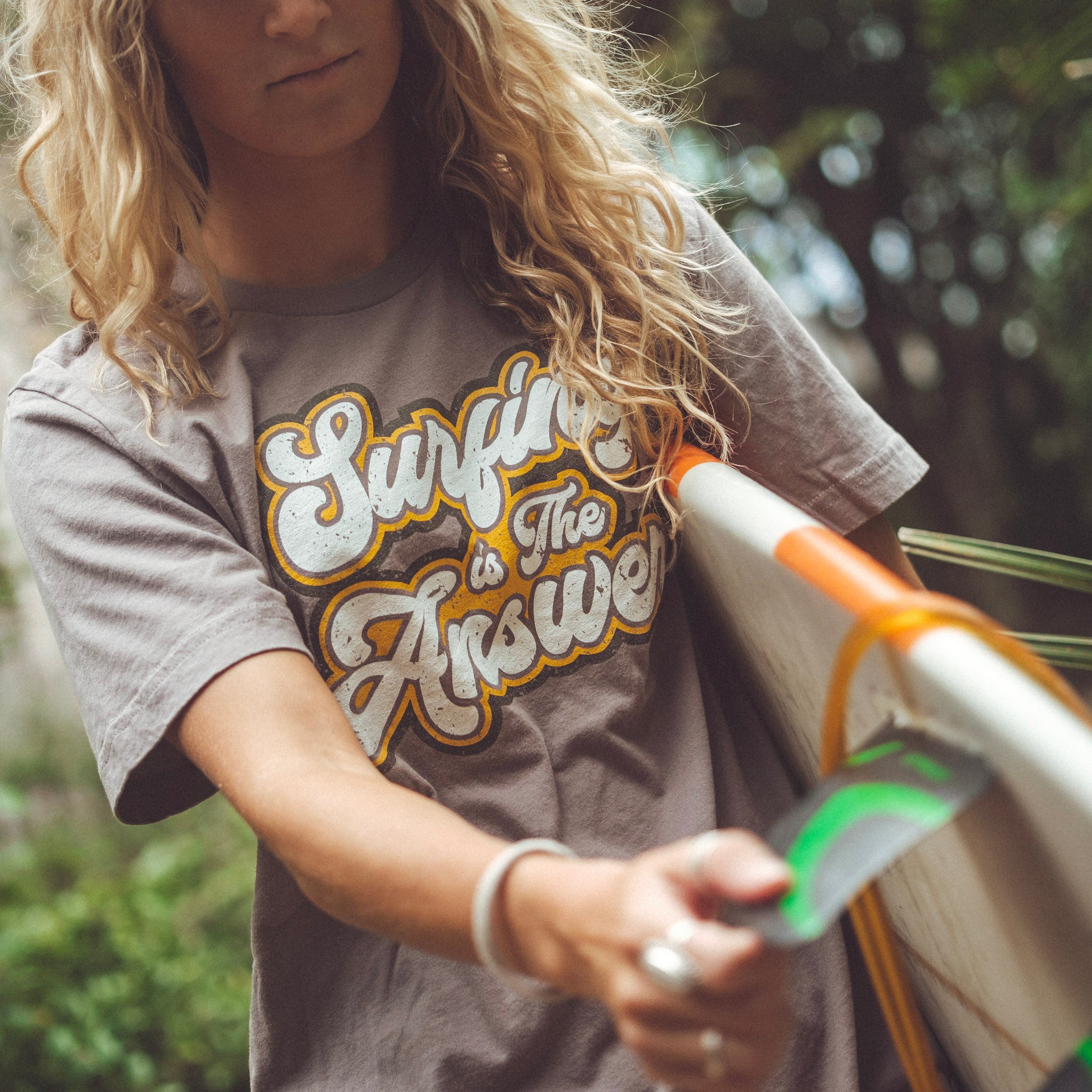 Surfing Is The Answer T-Shirt