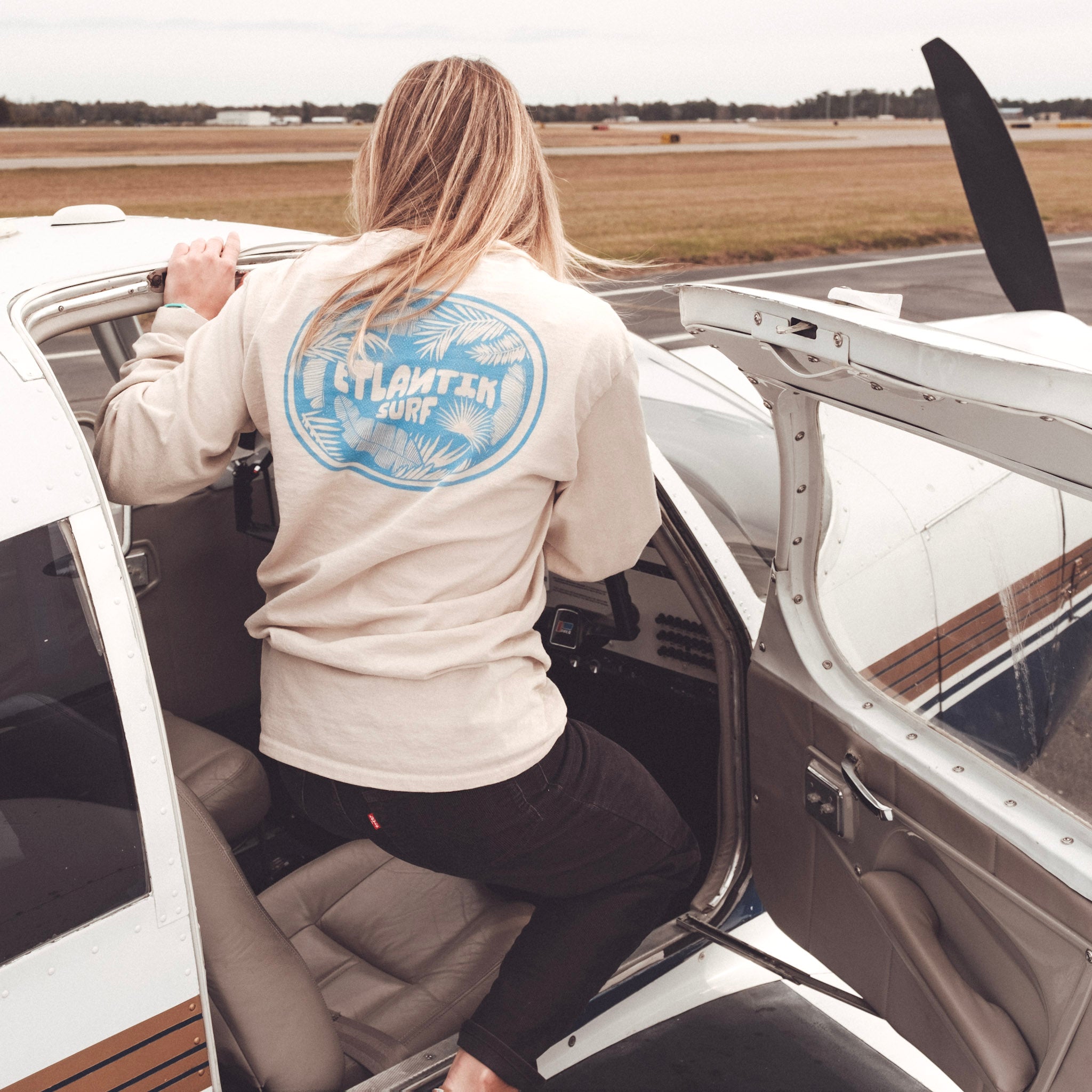 Palm Badge Long Sleeve