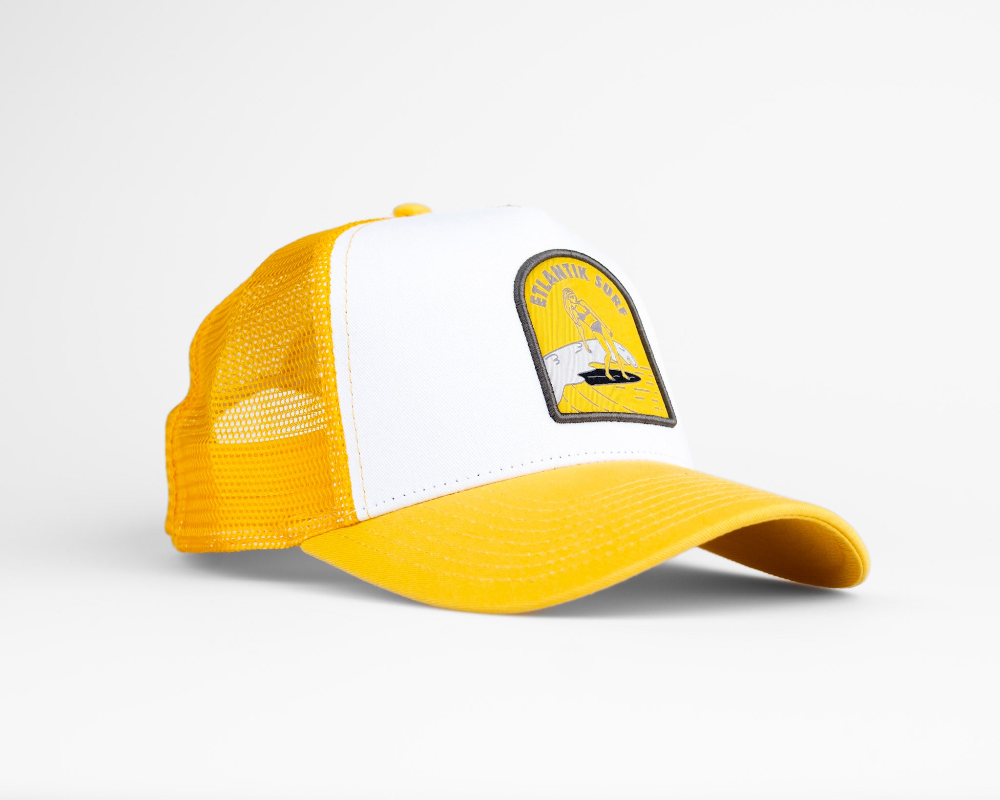 Vintage Longboard Hat Yellow