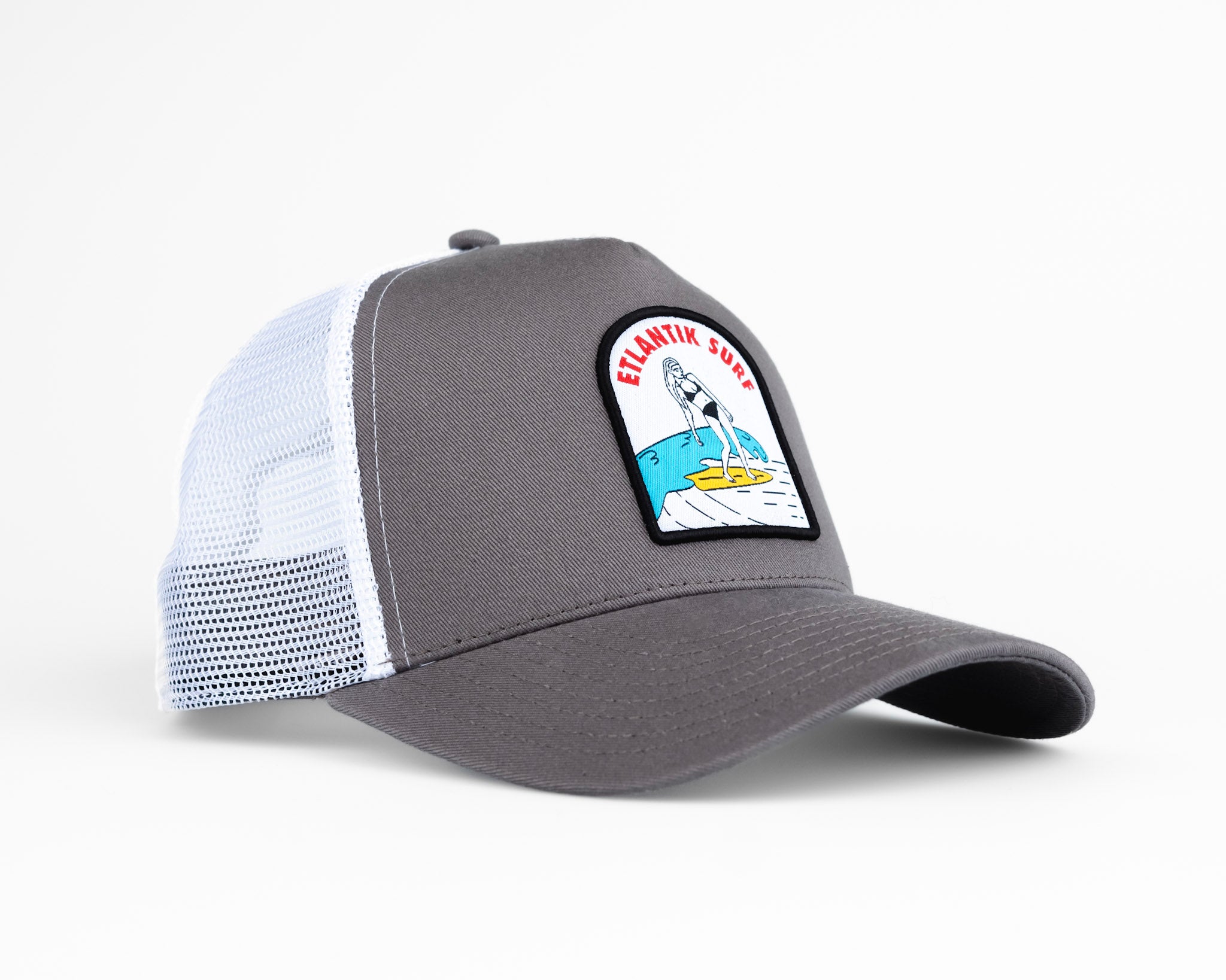Vintage Longboard Hat Gray