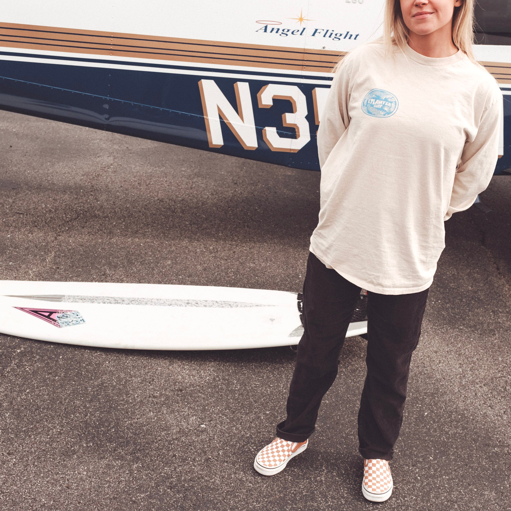 Palm Badge Long Sleeve